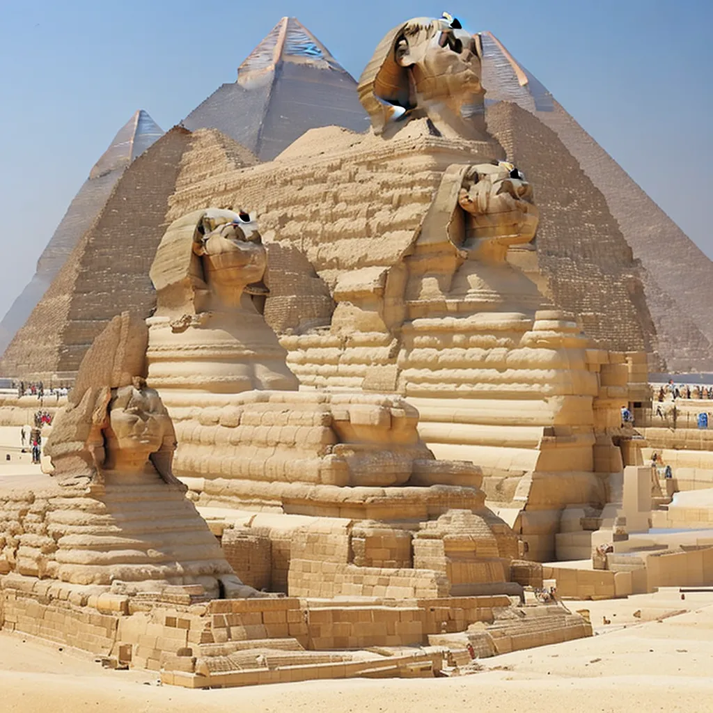 200BCE - The Great Sphinx of Giza